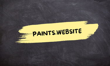 Paints.Website - Creative brandable domain for sale